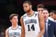 SAN ANTONIO, TX - APRIL 02: Omari Spellman #14 of the Villanova Wildcats reacts against the Michigan Wolverines in the second half during the 2018 NCAA Men's Final Four National Championship game at the Alamodome on April 2, 2018 in San Antonio, Texas. (Photo by Tom Pennington/Getty Images)