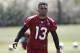 Arizona Cardinals' second-round draft pick Christian Kirk (13) runs drills during NFL football rookie camp Friday, May 11, 2018, in Tempe, Ariz. (AP Photo/Matt York