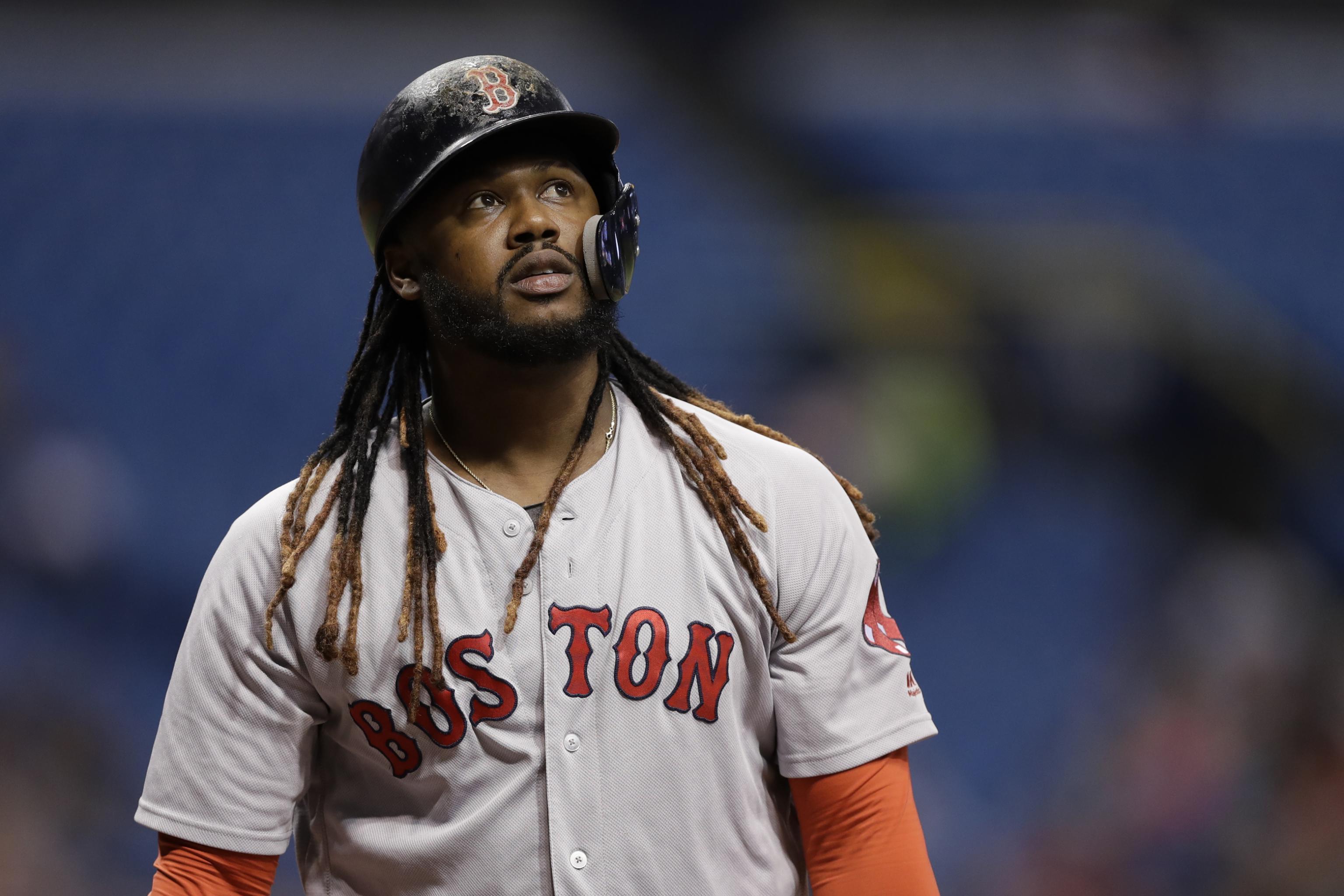 Let's take a visual journey through Hanley Ramirez's return to the Red Sox