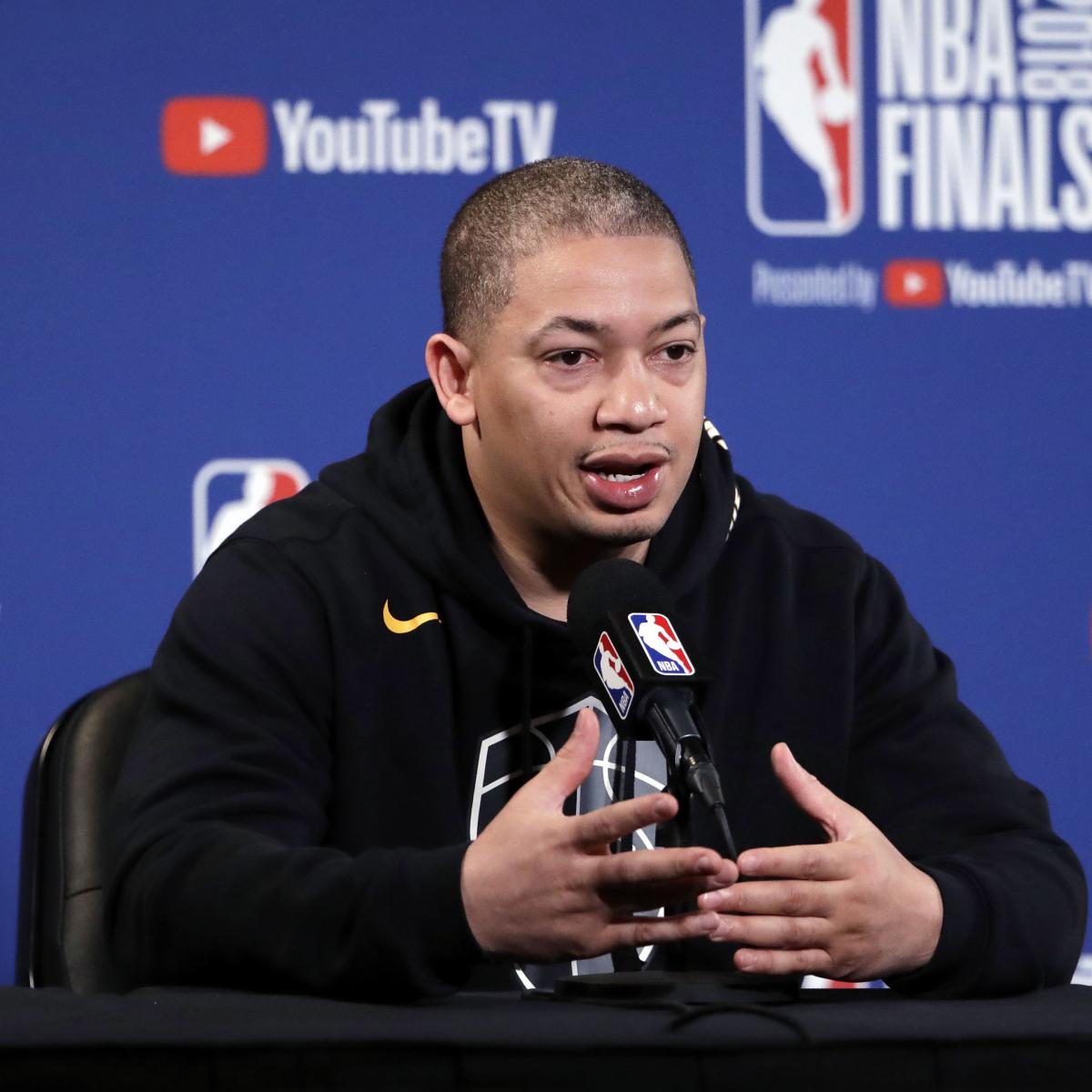 Tyronn Lue Says He's Been Treated for Anxiety and Has 'No More Chest Pains'