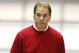 Alabama coach Nick Saban walks the field during Alabama's Pro Day, Wednesday, March 7, 2018, in Tuscaloosa, Ala. The event is to showcase players for the upcoming NFL football draft. (AP Photo/Brynn Anderson)