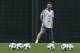 Argentina's forward Lionel Messi takes part in a training session at the FC Barcelona 'Joan Gamper' sports centre in Sant Joan Despi near Barcelona on June 5, 2018. (Photo by PAU BARRENA / AFP) (Photo credit should read PAU BARRENA/AFP/Getty Images)