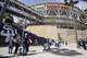 Fans enter PetCo Park before a baseball game between the San Diego Padres and San Francisco Giants in San Diego, Friday, April 7, 2017. (AP Photo/Alex Gallardo)