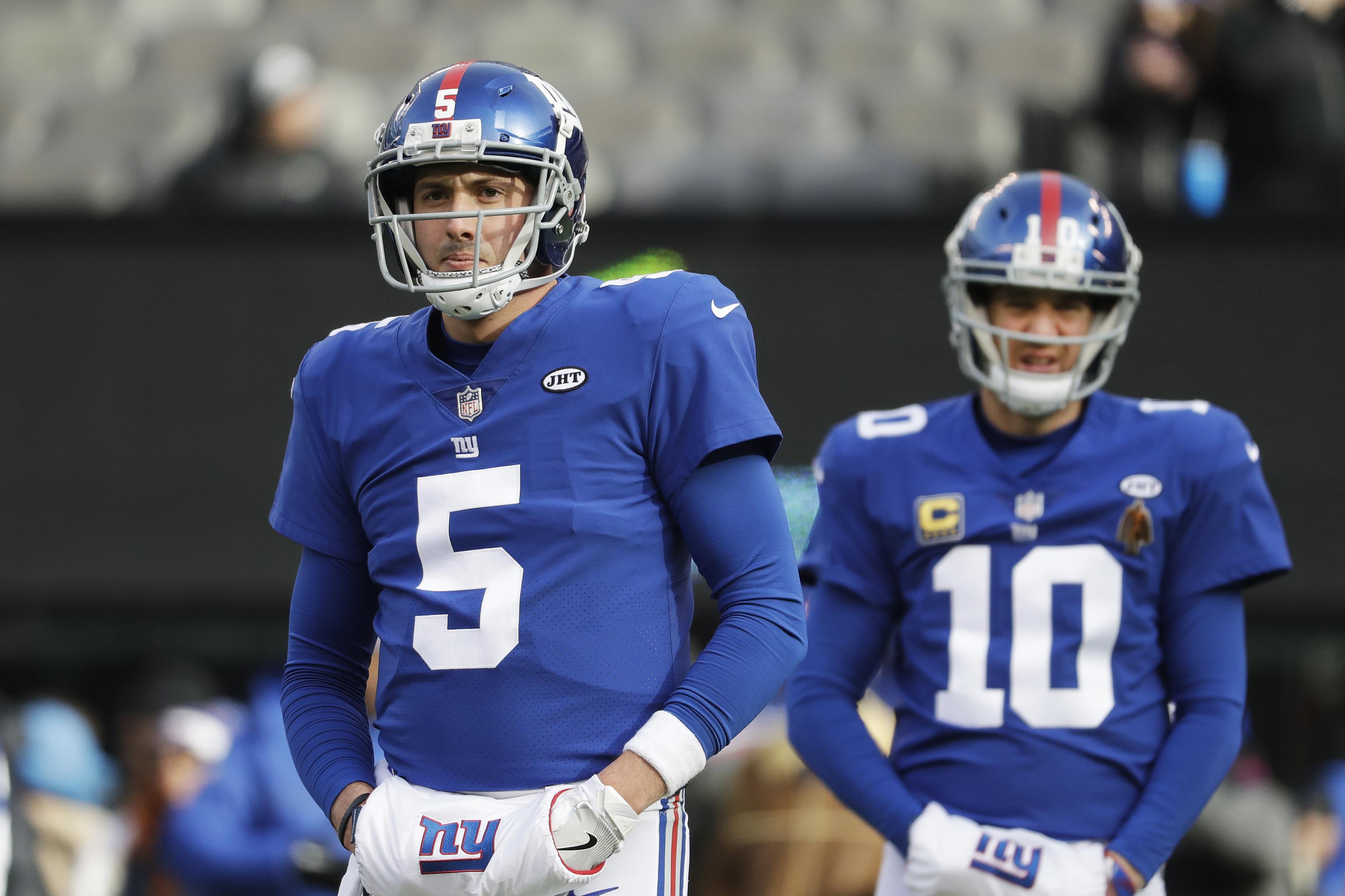 Eli Manning expects Giants to draft his replacement
