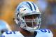 PITTSBURGH, PA - NOVEMBER 13: David Irving #95 of the Dallas Cowboys warms up prior to the game against the Pittsburgh Steelers at Heinz Field on November 13, 2016 in Pittsburgh, Pennsylvania. (Photo by Joe Sargent/Getty Images) *** Local Caption ***