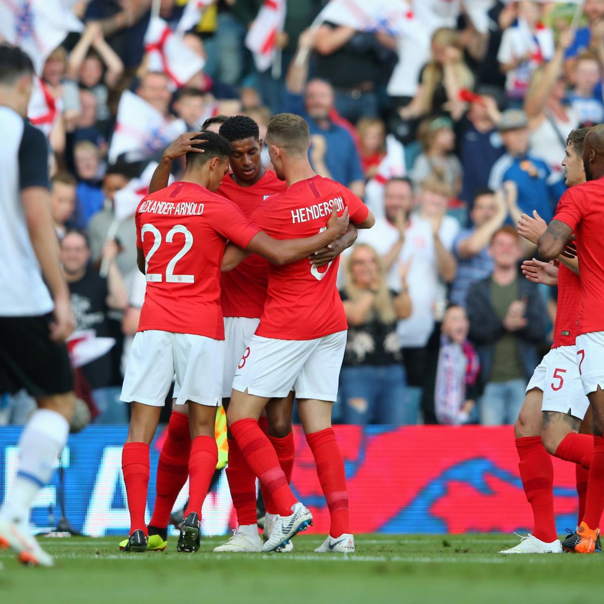 Marcus Rashford, Danny Welbeck Score as England Beat Costa Rica in
