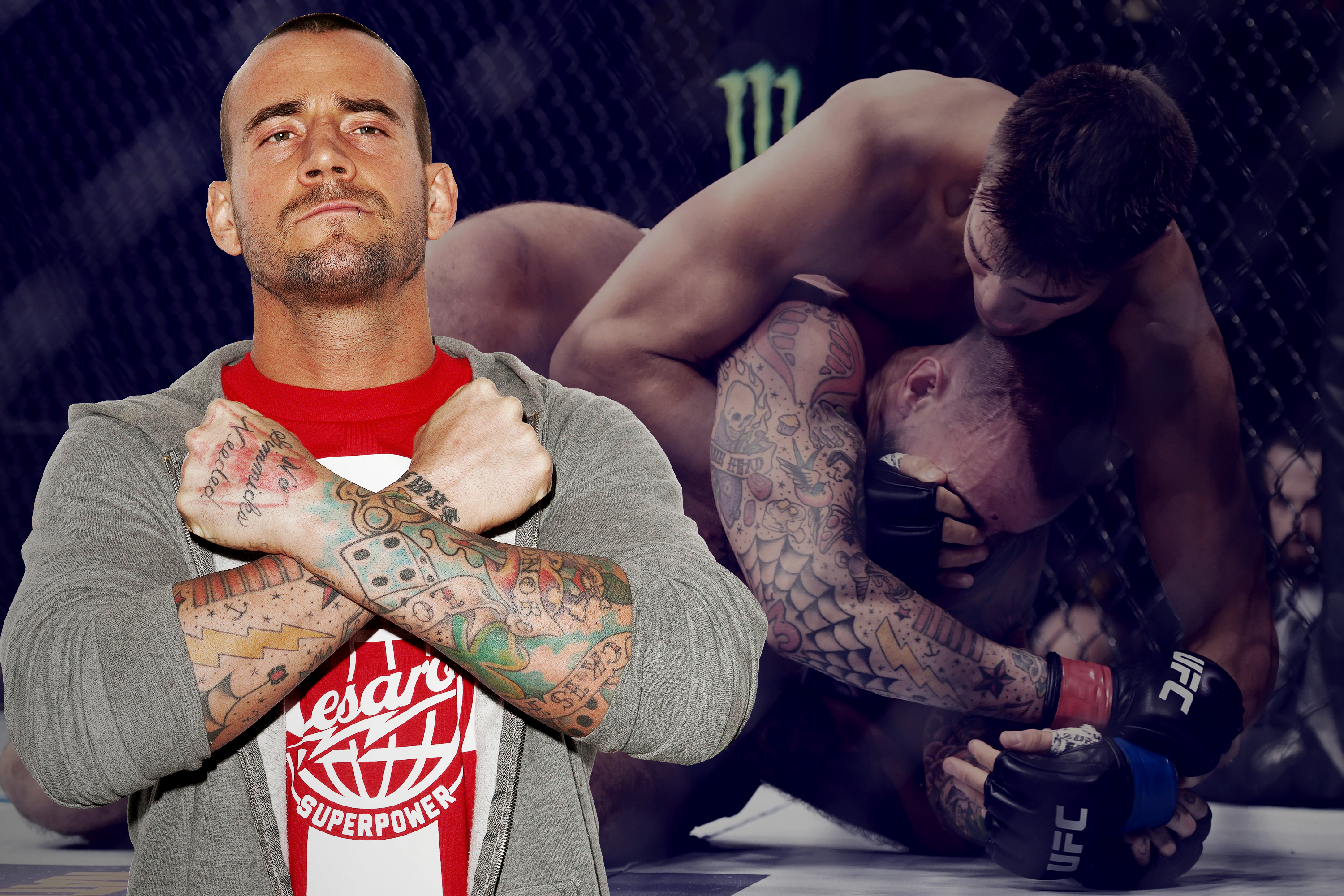 CM Punk retired from UFC competition as he returns to professional  wrestling - MMA Fighting