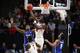 BOISE, ID - MARCH 15: Deandre Ayton #13 of the Arizona Wildcats battles for a rebound in the second half against the Buffalo Bulls during the first round of the 2018 NCAA Men's Basketball Tournament at Taco Bell Arena on March 15, 2018 in Boise, Idaho. (Photo by Ezra Shaw/Getty Images)