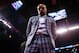 TORONTO, ON - MAY 19: Floyd Mayweather looks on prior to the WBC Light Heavyweight title fight between Adonis Stevenson and Badou Jack at Air Canada Centre on May 19, 2018 in Toronto, Canada. (Photo by Vaughn Ridley/Getty Images)