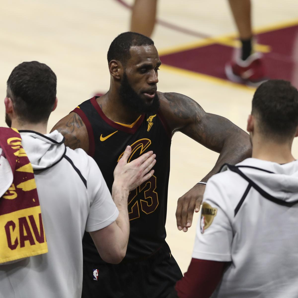 LeBron's Free Agency Will Come, But for Now, Cavs Reflect on 'Whirlwind