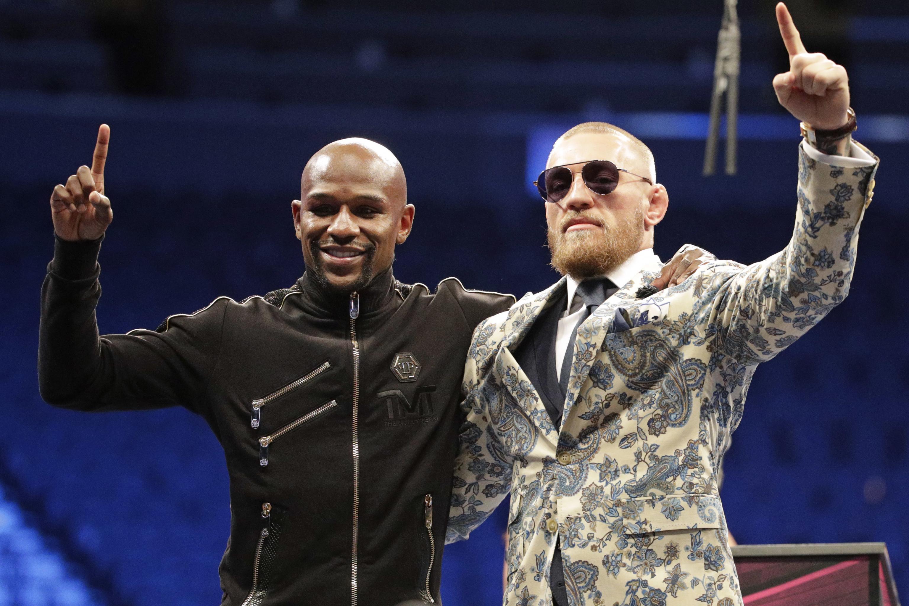 Conor McGregor on Floyd Mayweather: “Show me the money”