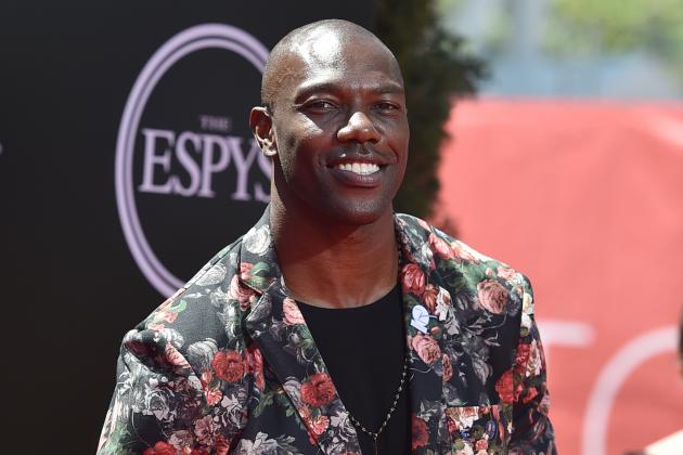Former NFL player Terrell Owens arrives at the ESPY Awards at the Microsoft Theater on Wednesday, July 13, 2016, in Los Angeles. (Photo by Jordan Strauss/Invision/AP)