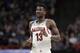 Arizona forward Deandre Ayton during the first half of a first-round game against Buffalo in the NCAA men's college basketball tournament Thursday, March 15, 2018, in Boise, Idaho. (AP Photo/Ted S. Warren)