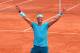 PARIS, FRANCE - JUNE 10: Rafael Nadal of Spain celebrates victory following the mens singles final against Dominic Thiem of Austria during day fifteen of the 2018 French Open at Roland Garros on June 10, 2018 in Paris, France. (Photo by Clive Brunskill/Getty Images)