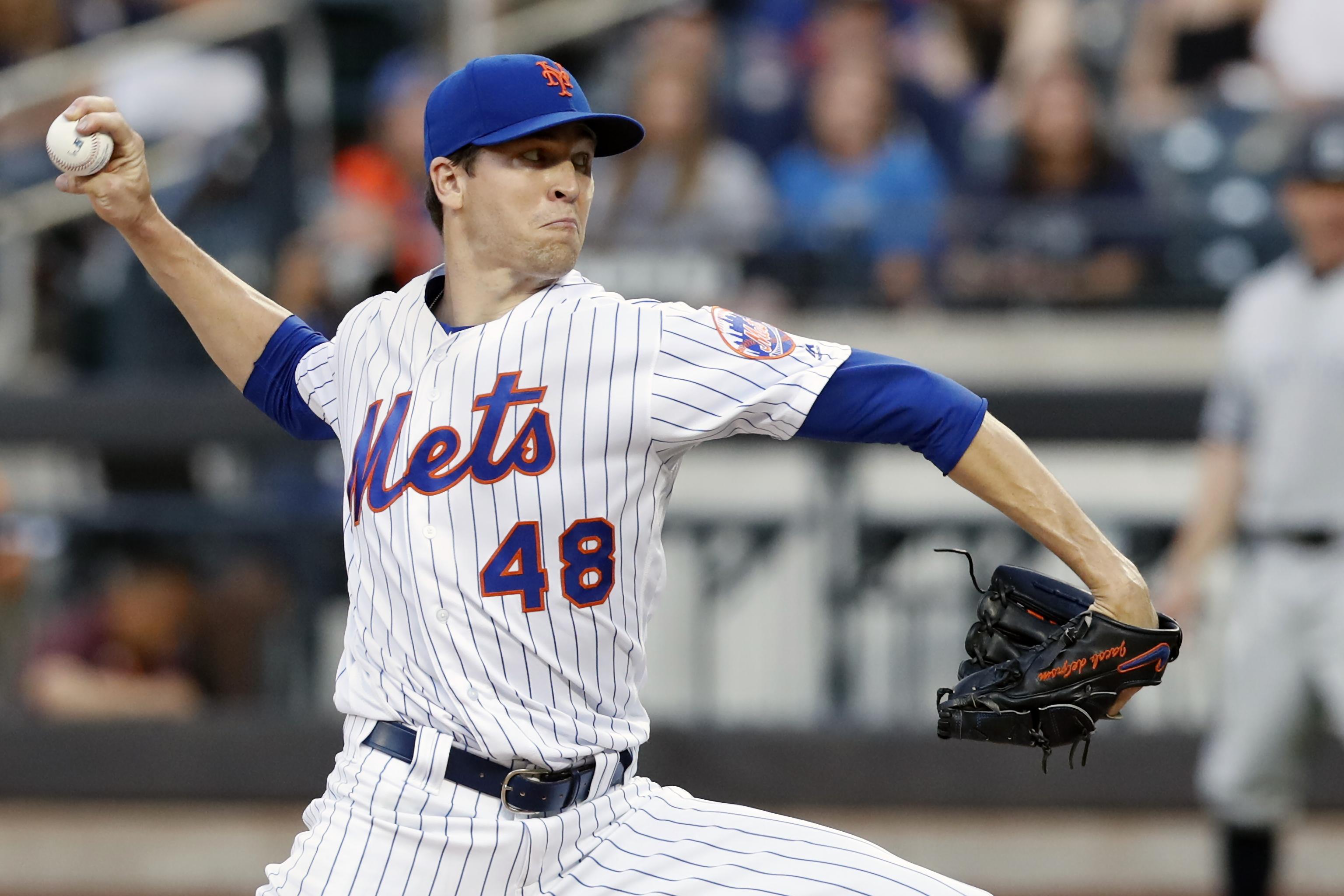 Mets Get Upper Hand as Jacob deGrom Tops Clayton Kershaw - The New