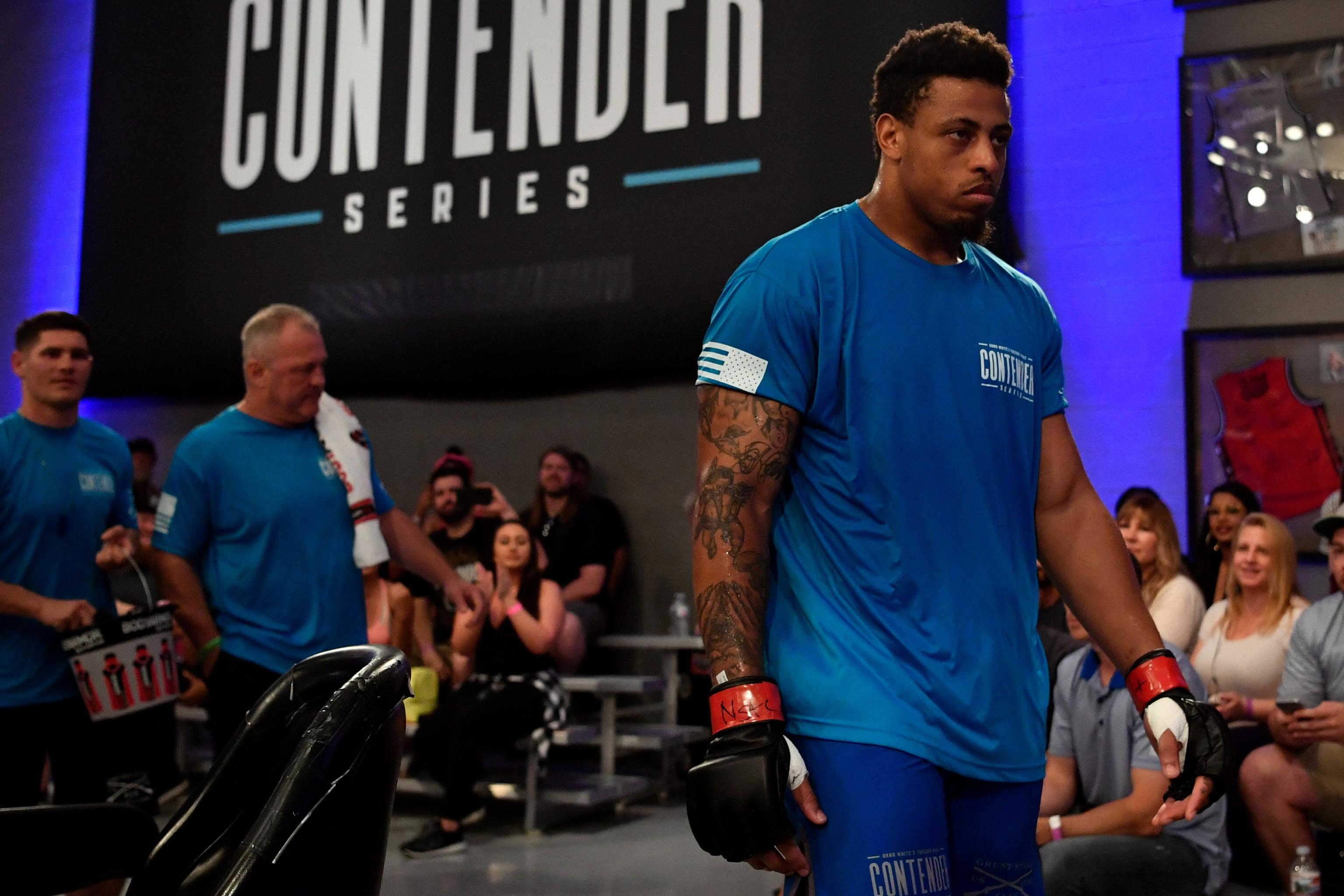 Austen Lane Discusses Greg Hardy Loss, Island Fights 50 Fight