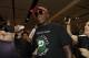 Former NBA basketball player Dennis Rodman arrives at Singapore's Changi Airport on Tuesday, June 12, 2018. (AP Photo/Wong Maye-E)