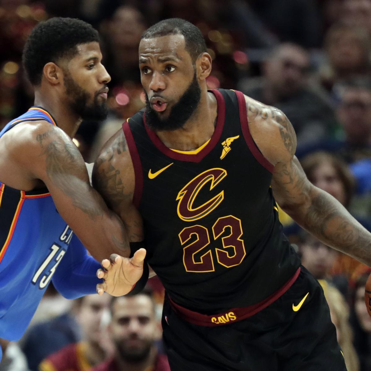 Paul George Says He Likes Playing with LeBron James in TMZ Interview | Bleacher Report | Latest News, Videos and Highlights