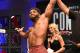 LAS VEGAS, NV - JUNE 12: Chris Curtis celebrates after his TKO victory over Sean Lally in their welterweight bout during Dana White's Tuesday Night Contender Series at the TUF Gym on June 12, 2018 in Las Vegas, Nevada. (Photo by Jeff Bottari/DWTNCS LLC)