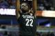 Big East's Mitchell Robinson dunks against Big West's during the second half of the McDonald's All- American boys high school basketball game in Chicago, Wednesday, March 29, 2017. Big West won 109-107. (AP Photo/Nam Y. Huh)