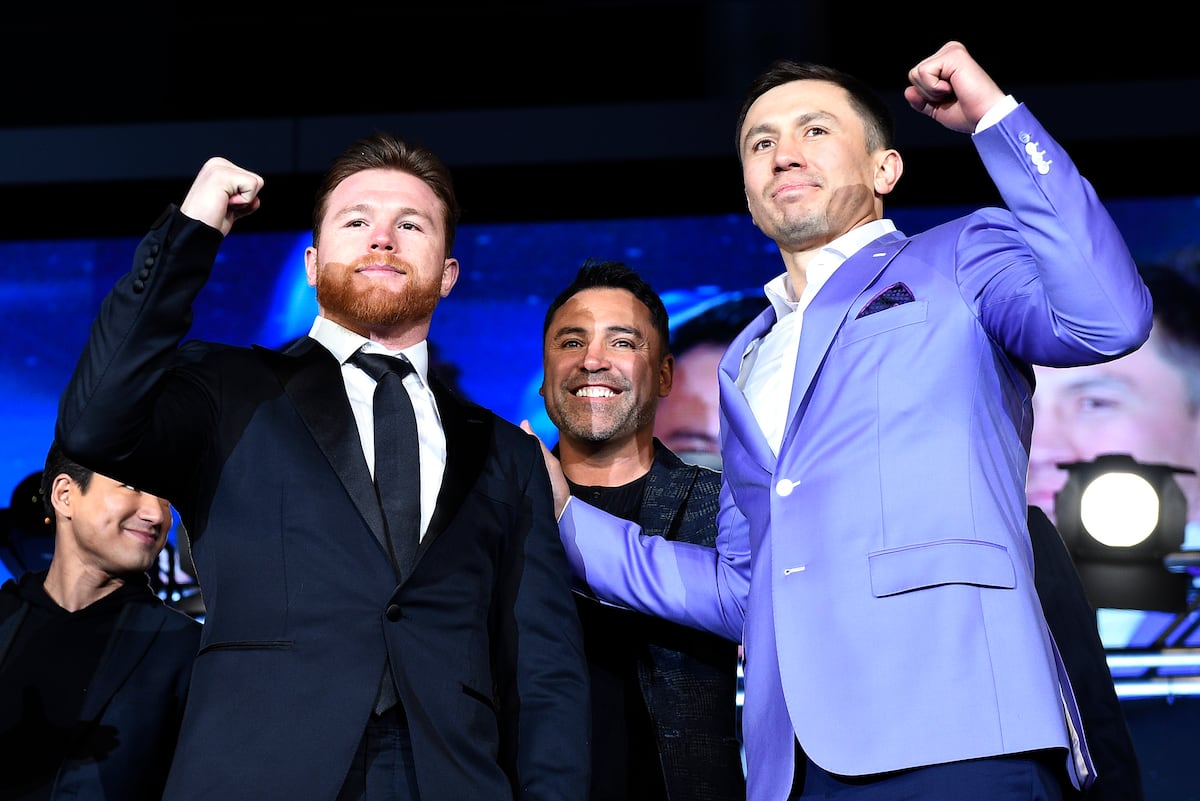 Oscar De La Hoya Confirms Canelo Alvarez vs. Gennady Golovkin Fight Rematch