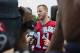 Philadelphia Eagles quarterback Carson Wentz talks to the media after practice at the NFL football team's training camp, Wednesday, June 13, 2018, in Philadelphia. (AP Photo/Chris Szagola)