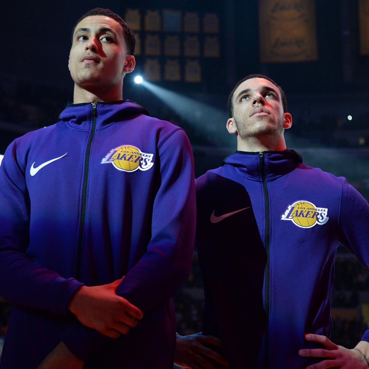 Lakers Rumors Lonzo Ball Kyle Kuzma Asked To Tone Down Social Media Jabs Bleacher Report Latest News Videos And Highlights