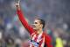   LYON, FRANCE - MAY 16: Antoine Griezmann of Athletico Madrid celebrates after scoring his second goal in the UEFA Europa League final between Olympique de Marseille and Club Atlético de Madrid at the Stade de Lyon on 16 May 2018 in Lyon, France. (Photo by Ian MacNicol / Getty Images) 