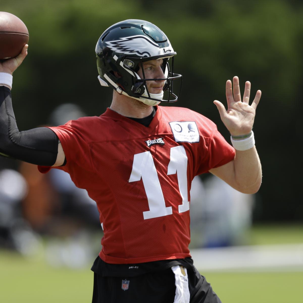 Carson Wentz Talks '1 Last Hurdle' of Being Cleared for Full Contact | Bleacher Report | Latest News, Videos and Highlights