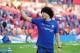 LONDON, ENGLAND - MAY 19: David Luiz of Chelsea gives the thumbs up after The Emirates FA Cup Final between Chelsea and Manchester United at Wembley Stadium on May 19, 2018 in London, England. (Photo by Catherine Ivill/Getty Images)
