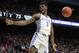 Kentucky guard Hamidou Diallo reacts after a dunk against Buffalo during the second half of a second-round game in the NCAA men's college basketball tournament Saturday, March 17, 2018, in Boise, Idaho. (AP Photo/Otto Kitsinger)