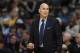 Toronto Raptors assistant coach Rex Kalamian in the first half of an NBA basketball game Friday, Nov. 18, 2016, in Denver. (AP Photo/David Zalubowski)