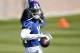 New York Giants wide receiver Odell Beckham (13) during the team's NFL football organized activities, Tuesday, June 12, 2018, in East Rutherford, N.J.. (AP Photo/Adam Hunger)