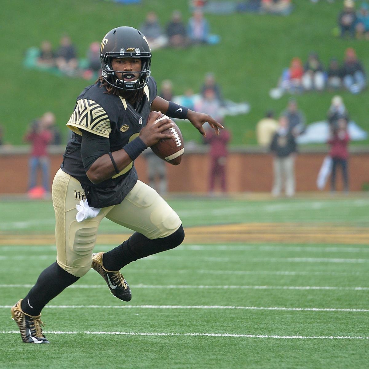 Wake Forest Suspends Starting QB Kendall Hinton, TE Thomas Cole for 3