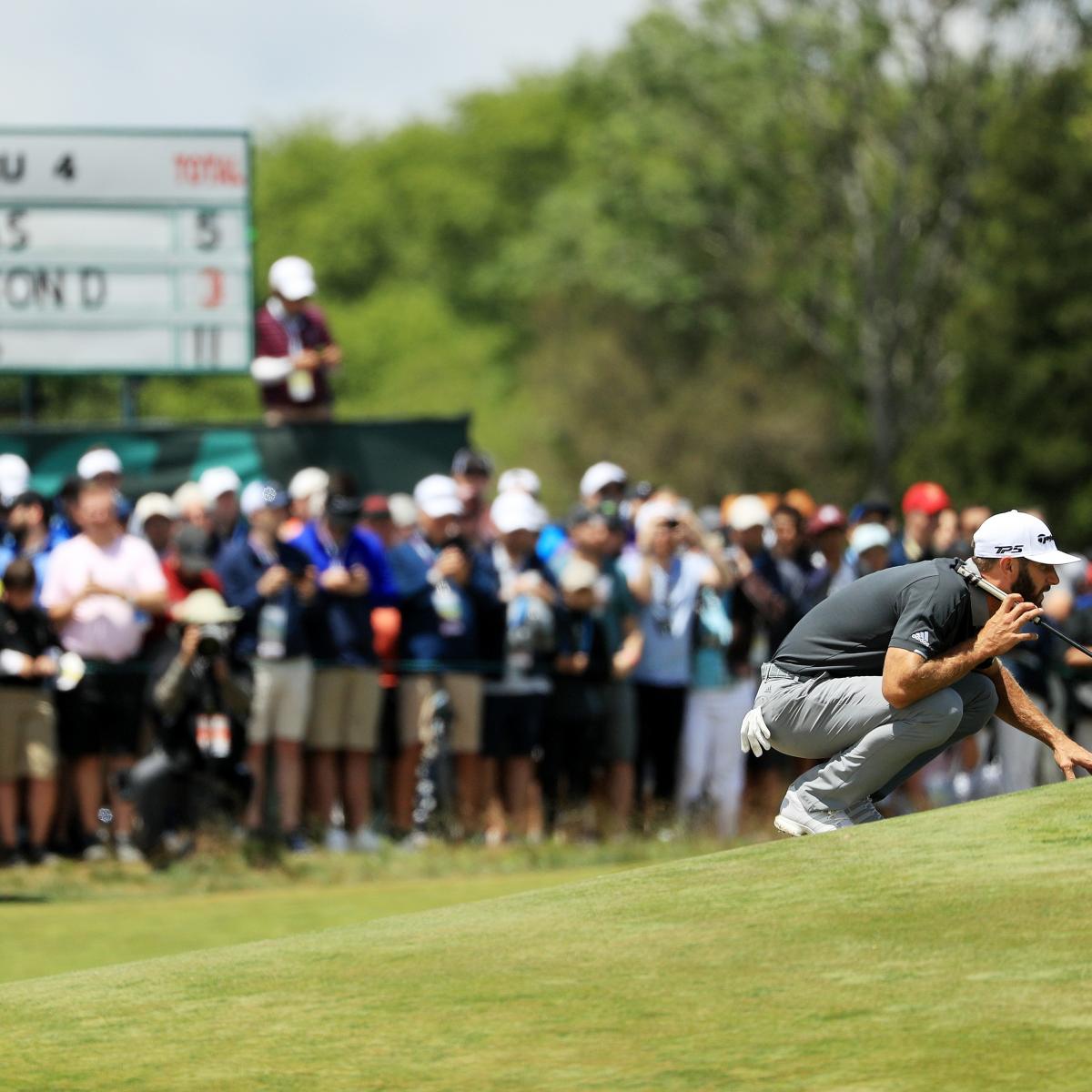 US Open Golf 2018 Leaderboard Image