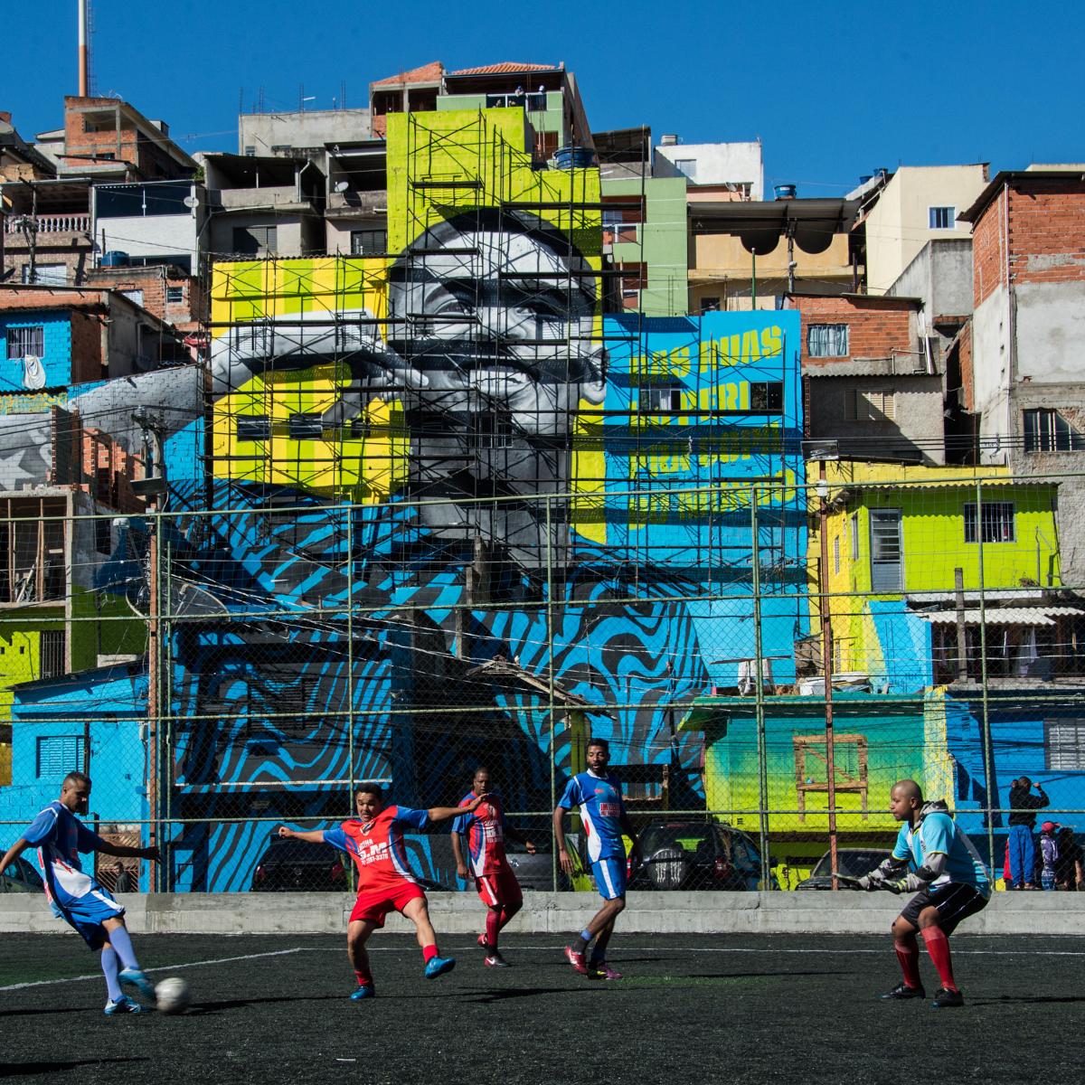 Gabriel Jesus From Painting The Sao Paulo Streets To Inspiring Its Art News Scores Highlights Stats And Rumors Bleacher Report
