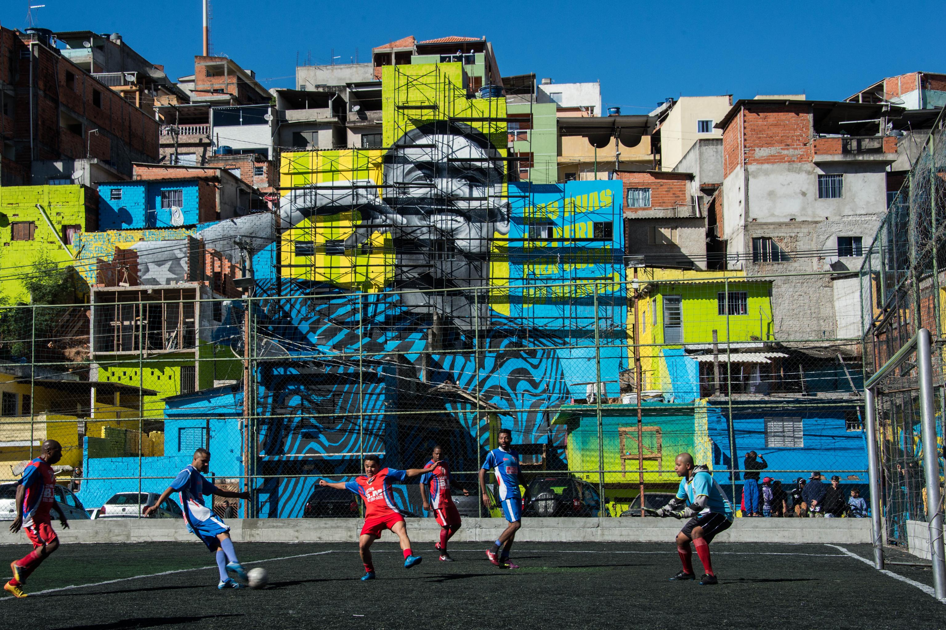 Gabriel Jesus From Painting The Sao Paulo Streets To Inspiring Its Art News Scores Highlights Stats And Rumors Bleacher Report