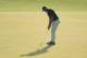 SOUTHAMPTON, NY - JUNE 17: Tony Finau of the United States putts on the 18th green during the final round of the 2018 U.S. Open at Shinnecock Hills Golf Club on June 17, 2018 in Southampton, New York. (Photo by Mike Ehrmann/Getty Images)