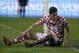 OSIJEK, CROATIA - MARCH 23: Nikola Kalinic of Croatia looks on during the International Friendly match between Croatia and Israel at stadium Gradski Vrt on March 23, 2016 in Osijek, Croatia. (Photo by Srdjan Stevanovic/Getty Images)