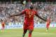 Belgium's Romelu Lukaku celebrates after he scored his side's third goal during the group G match between Belgium and Panama at the 2018 soccer World Cup in the Fisht Stadium in Sochi, Russia, Monday, June 18, 2018. (AP Photo/Matthias Schrader)