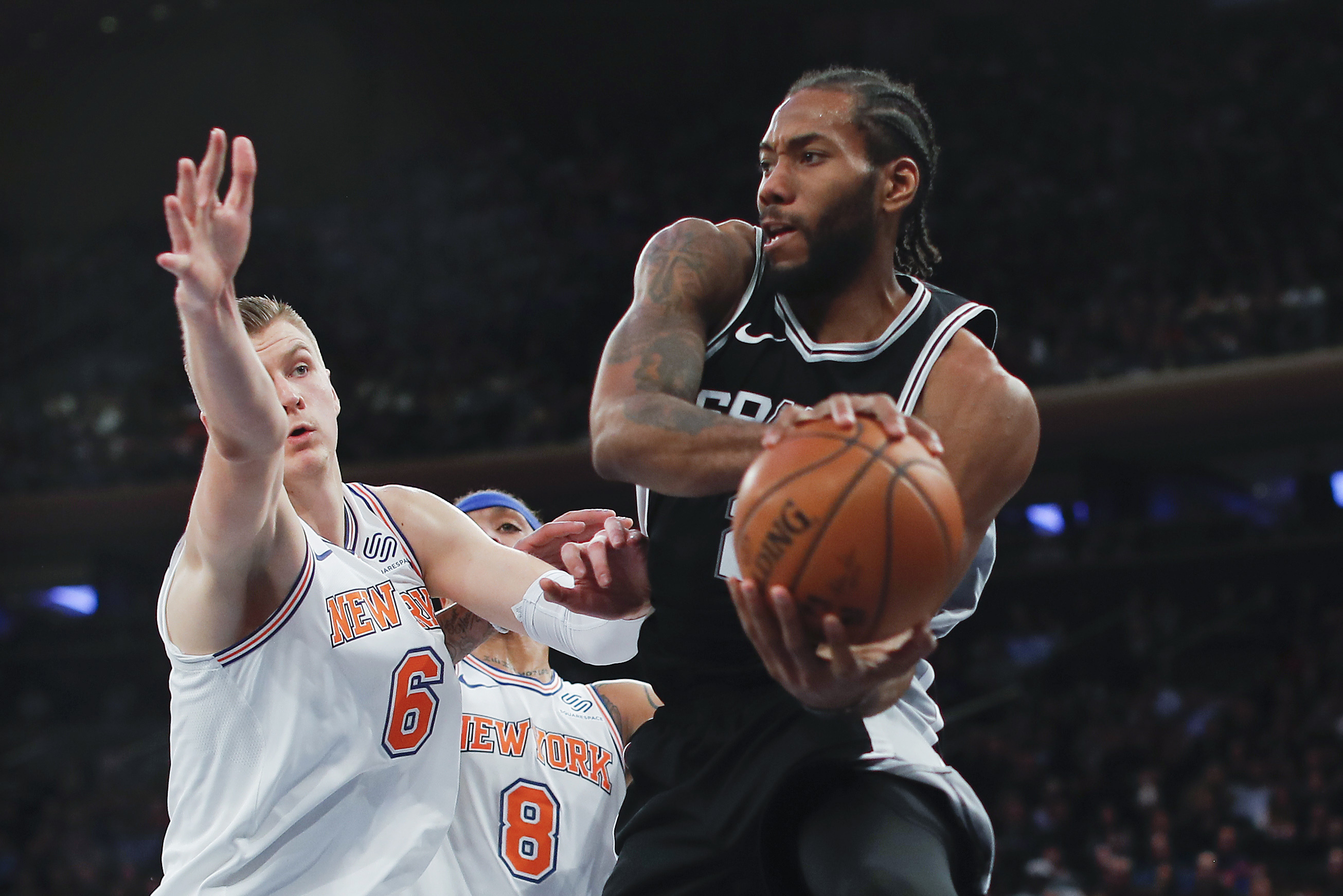 Kristaps Porzingis Is Adjusting to the NBA As the Knicks Fall Apart Around  Him
