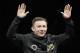 Gennady Golovkin reacts at a news conference after a championship middleweight boxing match against Canelo Alvarez, Saturday, Sept. 16, 2017, in Las Vegas. (AP Photo/Isaac Brekken)