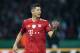 Bayern Munich's Polish striker Robert Lewandowski reacts during the German Cup DFB Pokal final football match FC Bayern Munich vs Eintracht Frankfurt at the Olympic Stadium in Berlin on May 19, 2018. (Photo by Christof STACHE / AFP) / RESTRICTIONS: ACCORDING TO DFB RULES IMAGE SEQUENCES TO SIMULATE VIDEO IS NOT ALLOWED DURING MATCH TIME. MOBILE (MMS) USE IS NOT ALLOWED DURING AND FOR FURTHER TWO HOURS AFTER THE MATCH. == RESTRICTED TO EDITORIAL USE == FOR MORE INFORMATION CONTACT DFB DIRECTLY AT +49 69 67880 / (Photo credit should read CHRISTOF STACHE/AFP/Getty Images)