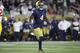 SOUTH BEND, IN - OCTOBER 21: Te'von Coney #4 of the Notre Dame Fighting Irish in action during a game against the USC Trojans at Notre Dame Stadium on October 21, 2017 in South Bend, Indiana. Notre Dame won 49-14. (Photo by Joe Robbins/Getty Images)