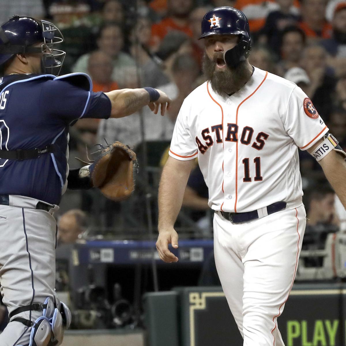 Astros' FranchiseRecord Winning Streak Snapped at 12 Games After Loss