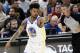 CLEVELAND, CA - JUN 8: Nick Young #6 of the Golden State Warriors reacts against the Cleveland Cavaliers in Game Four of the 2018 NBA Finals won 108-85 by the Golden State Warriors over the Cleveland Cavaliers at the Quicken Loans Arena on June 6, 2018 in Cleveland, Ohio. NOTE TO USER: User expressly acknowledges and agrees that, by downloading and or using this photograph, User is consenting to the terms and conditions of the Getty Images License Agreement. Mandatory Copyright Notice: Copyright 2018 NBAE (Photo by Chris Elise/NBAE via Getty Images)
