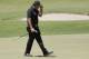 Phil Mickelson tips his cap after finishing the final round of the U.S. Open Golf Championship, Sunday, June 17, 2018, in Southampton, N.Y. (AP Photo/Frank Franklin II)