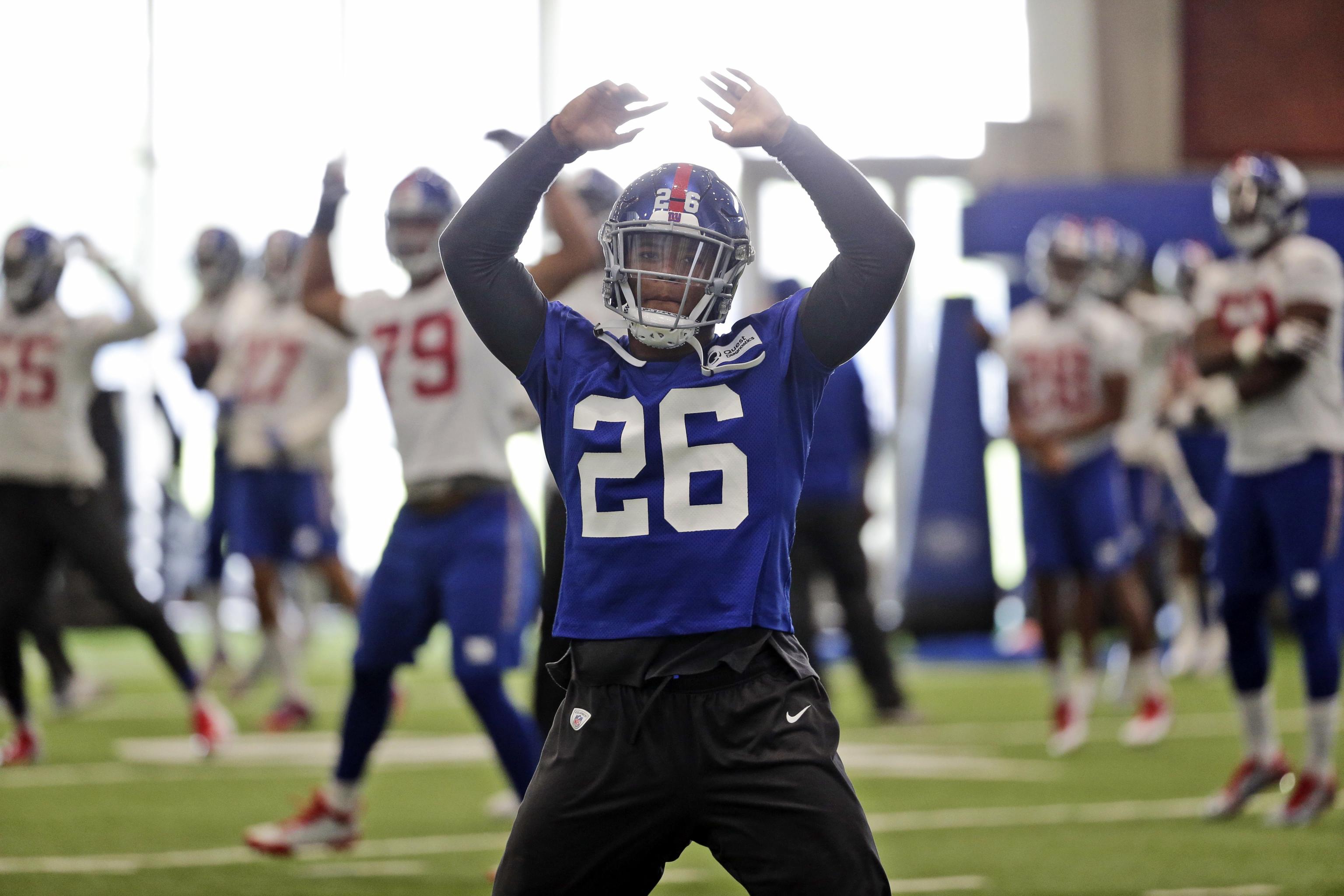 Giants' RB Saquon Barkley leads NFL in jersey sales from March