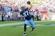 NASHVILLE, TN - NOVEMBER 05: Eric Decker #87 of the Tennessee Titans celebrates after a touchdown against the Baltimore Ravens during the second half at Nissan Stadium on November 5, 2017 in Nashville, Tennessee. (Photo by Frederick Breedon/Getty Images)