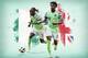LONDON, UNITED KINGDOM - JUNE 2: Alex Iwobi of Nigeria during the International Friendly match between England v Nigeria at the Wembley Stadium on June 2, 2018 in London United Kingdom (Photo by Erwin Spek/Soccrates/Getty Images)